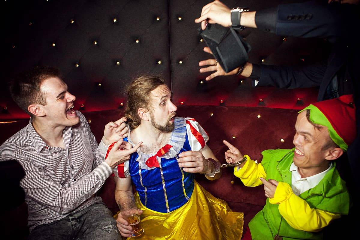 The stag pranked by his mates with a dwarf hire, favourite Prague stag do prank