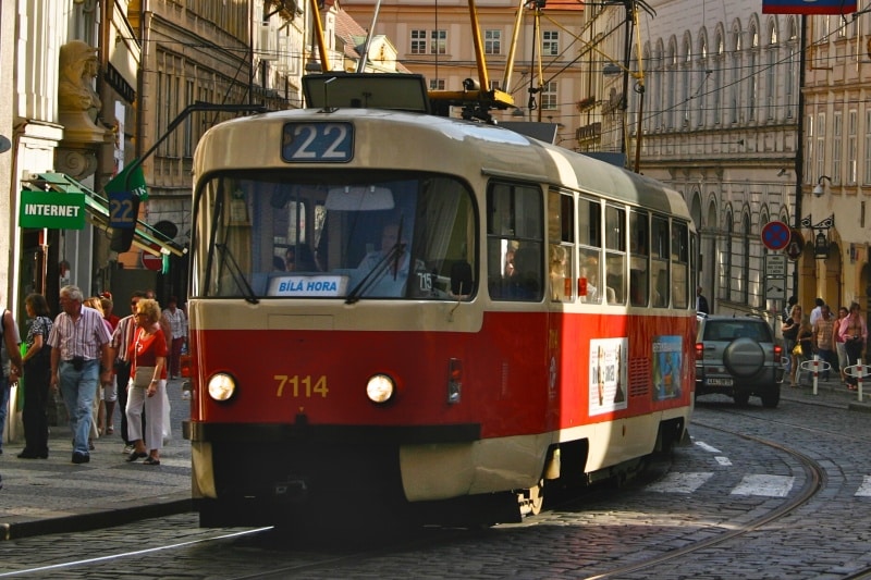Prague public transport - tram